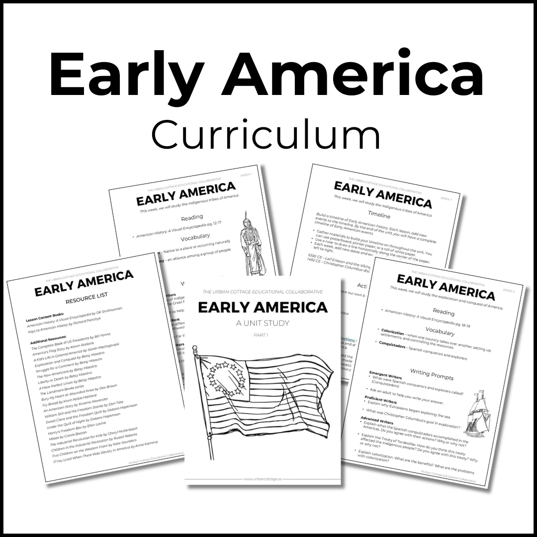 Early America Full Year Unit Study - Educational License