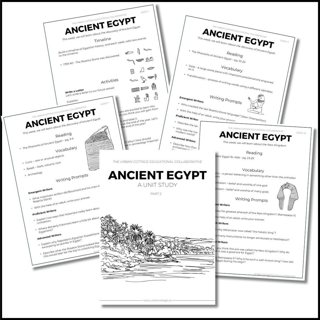 Ancient Egypt History Unit - Part 2