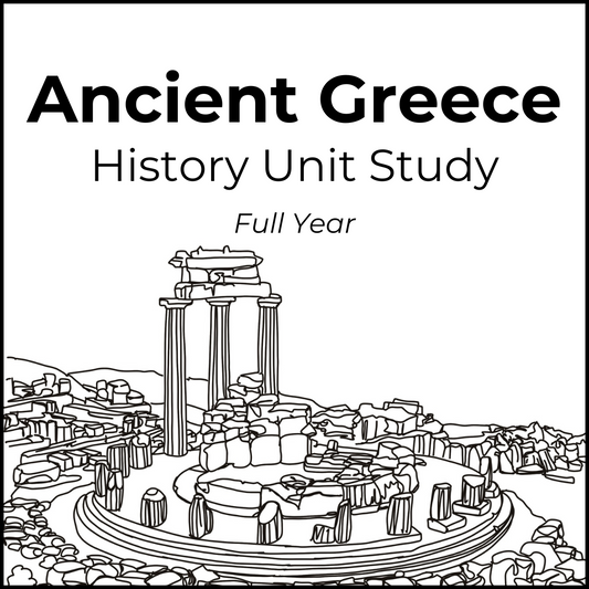 Ancient Greece History Unit Study - Full Year
