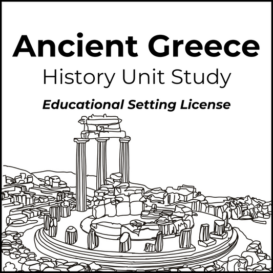 Ancient Greece Full Year Unit Study - Educational Setting License