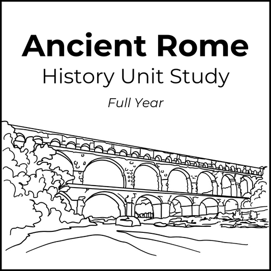 Ancient Rome History Unit Study - Full Year