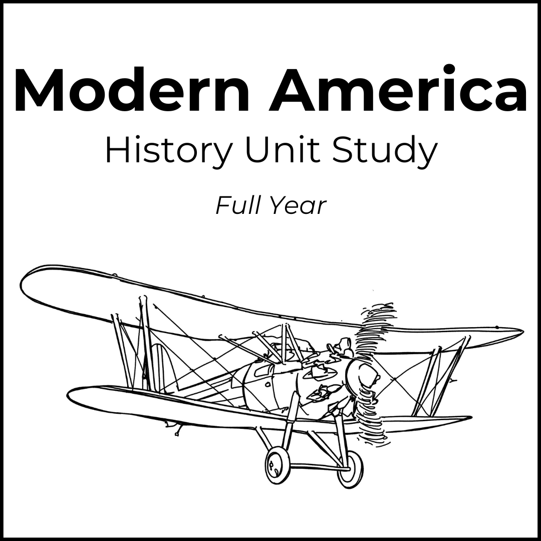 Modern America Unit Study - Full Year