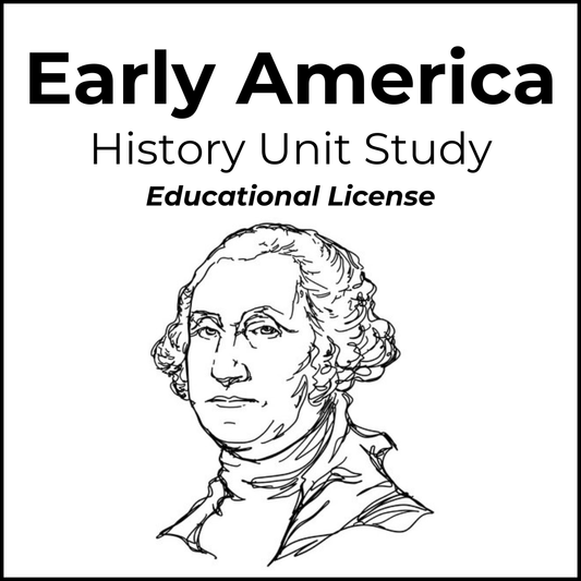 Early America Full Year Unit Study - Educational License